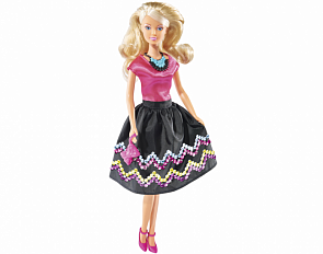 Кукла Штеффи со стразами из серии Сделай сам, 29 см. (Simba, 5738054)